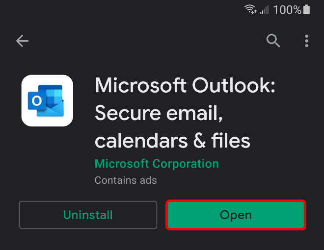Outlook Mobile App-Android2