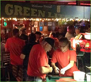 An image of the Green Lite's bar